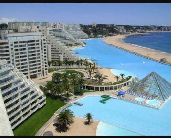 San Alfonso Del Mar-Precioso Departamento Y Vista Appartement Algarrobo Buitenkant foto